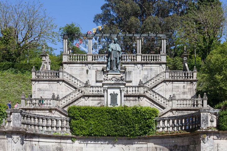 PARQUE DE LA ALAMEDA EN SANTIAGO DE COMPOSTELA